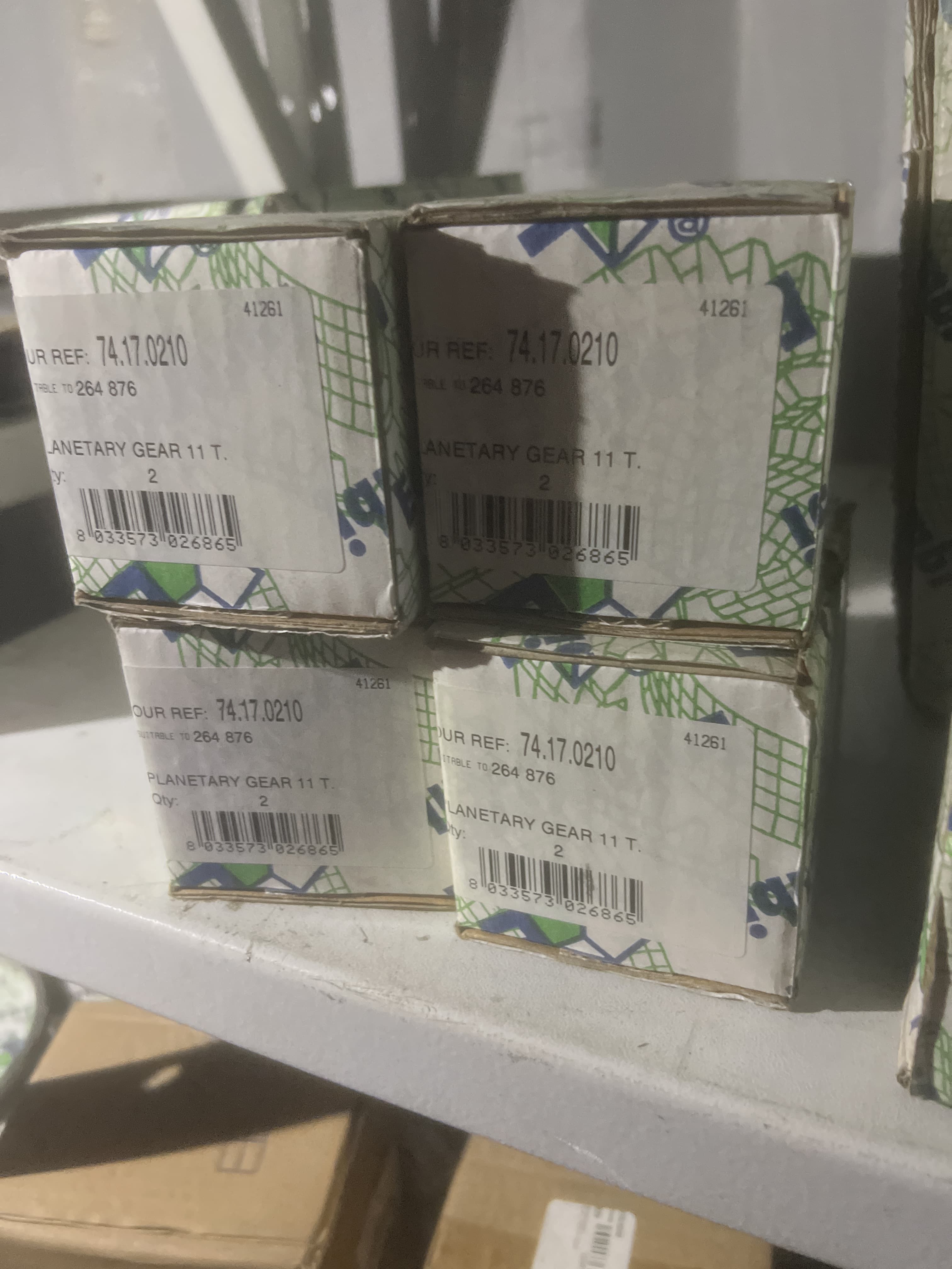 Euroricambi Автозапчасть/ШЕСТЕРНЯ РЕДУКТОРА ПЛАНЕТАРНОЙ ПЕРЕДАЧИ Z=11T, RBP830RPRBP 832 Scania