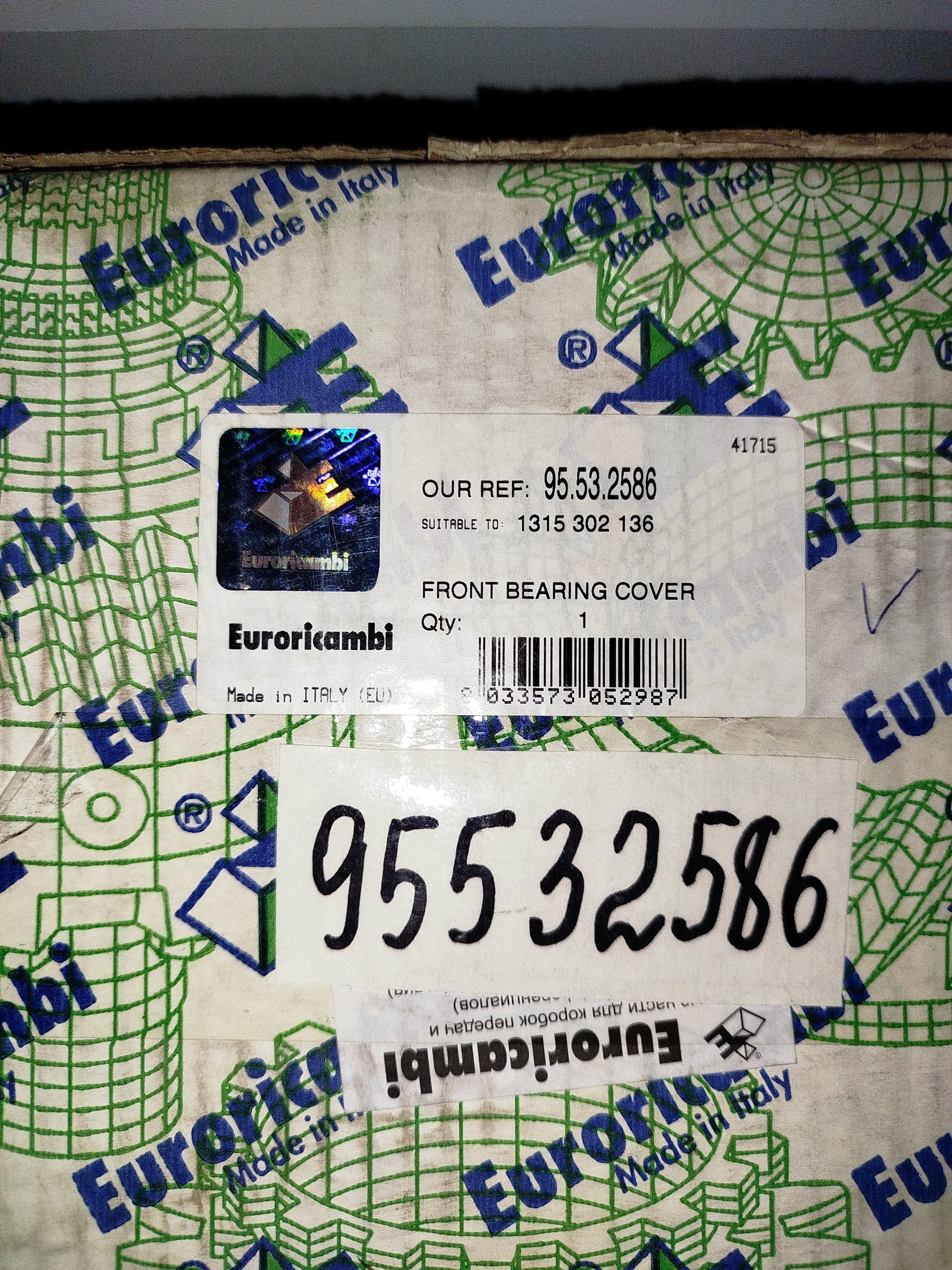 Euroricambi Фланец выжимного подшипника