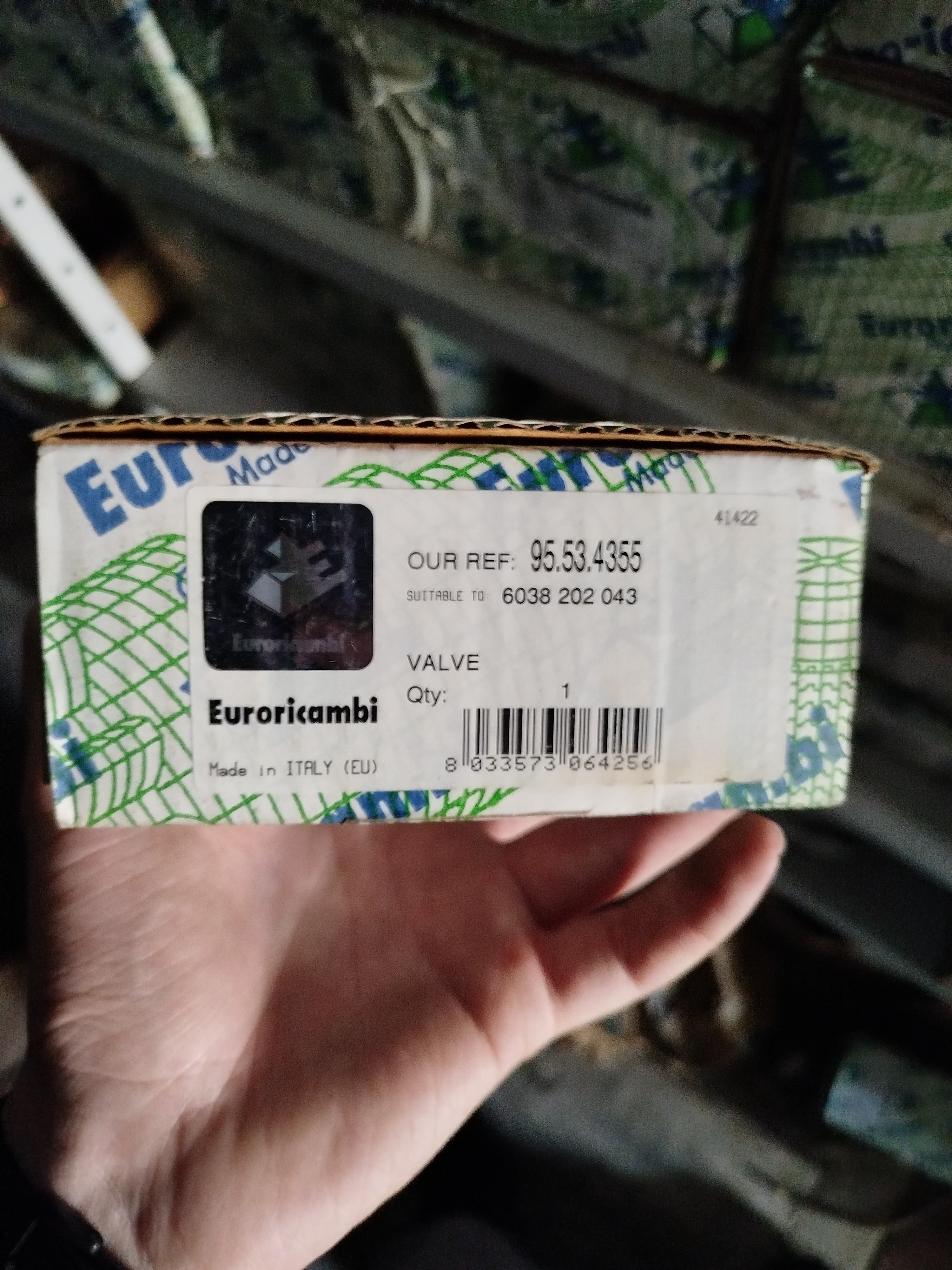 Euroricambi Клапан делителя