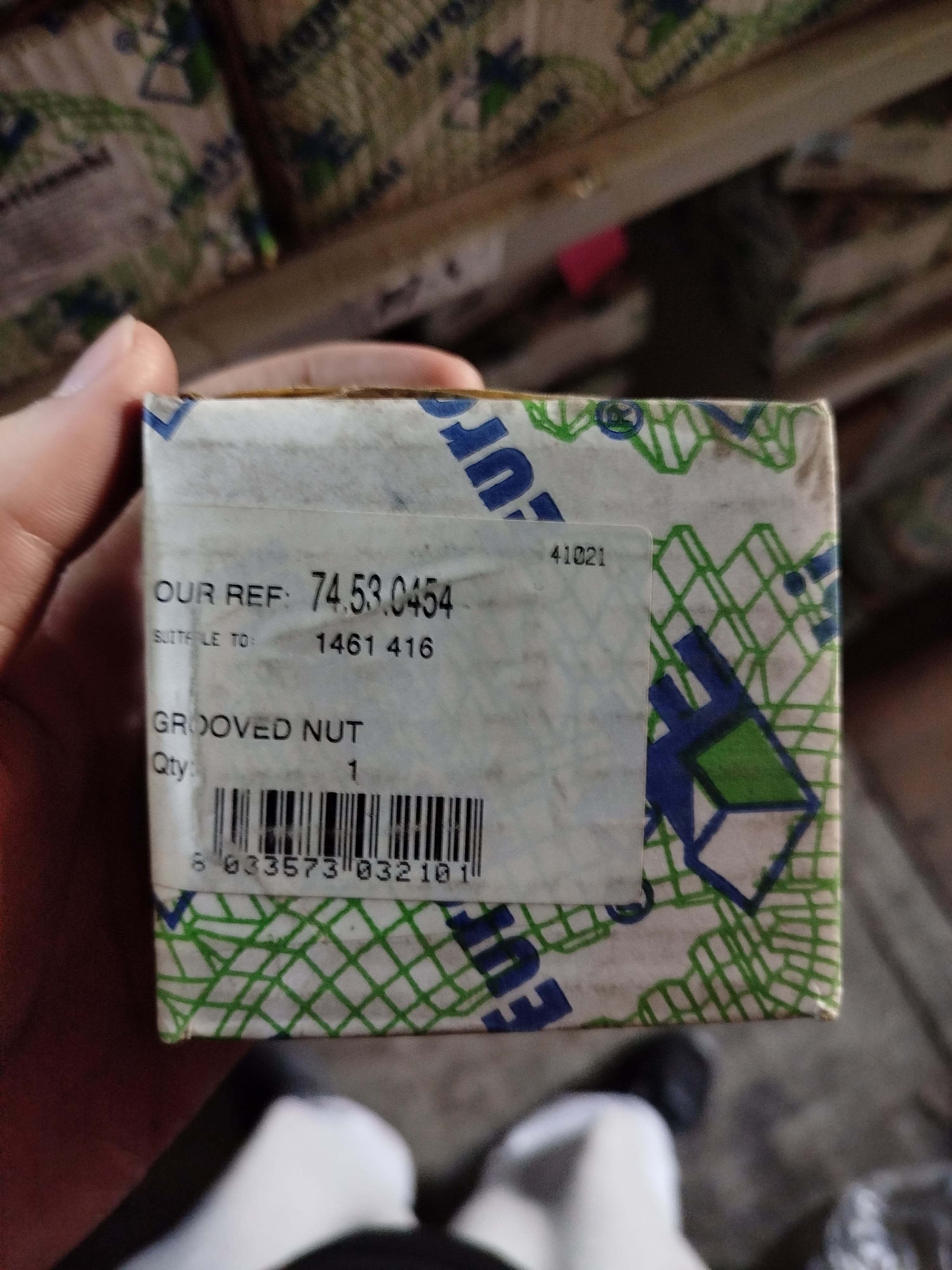 Euroricambi Гайка кпп