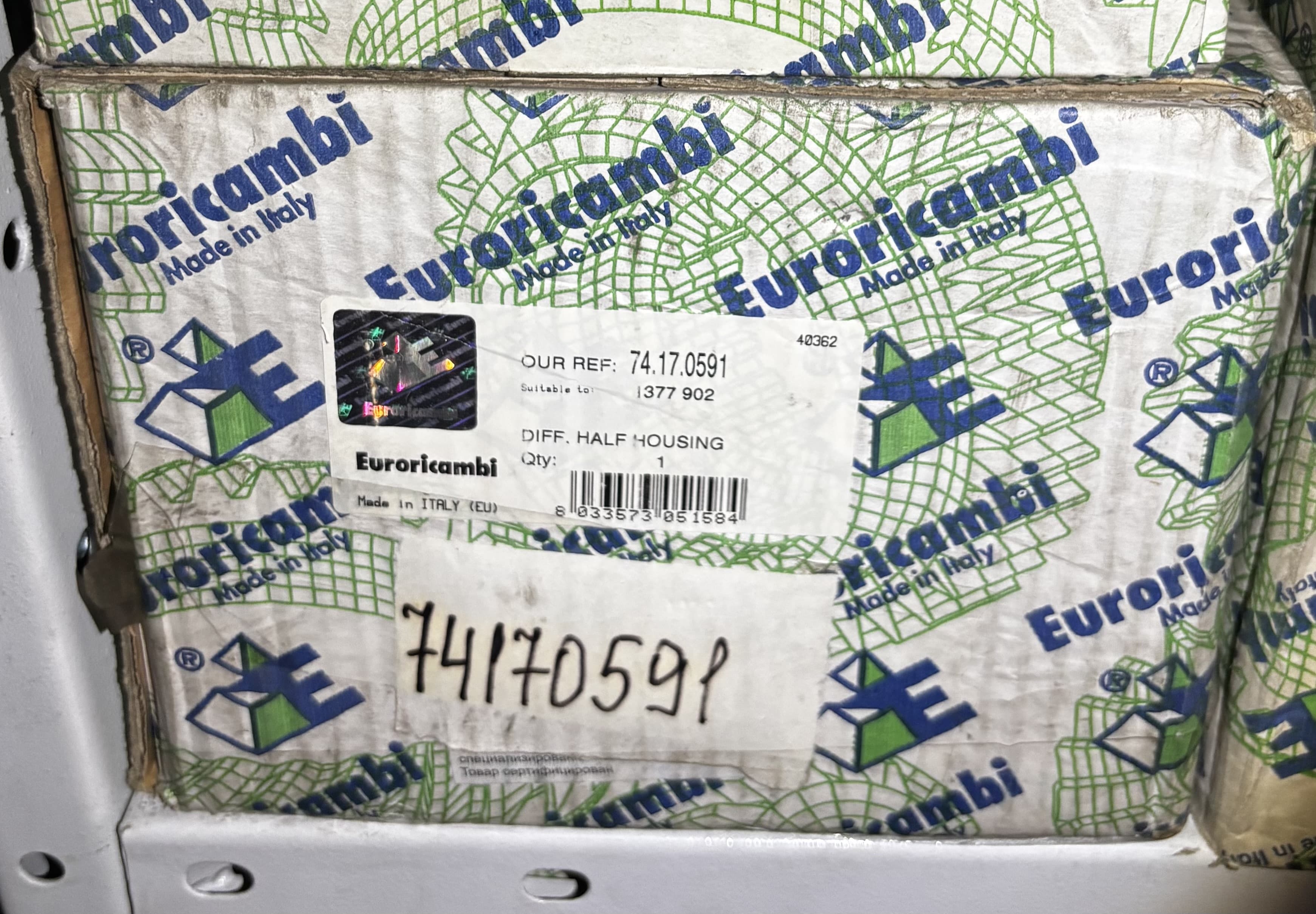 Euroricambi Корпус дифференциала SCANIA