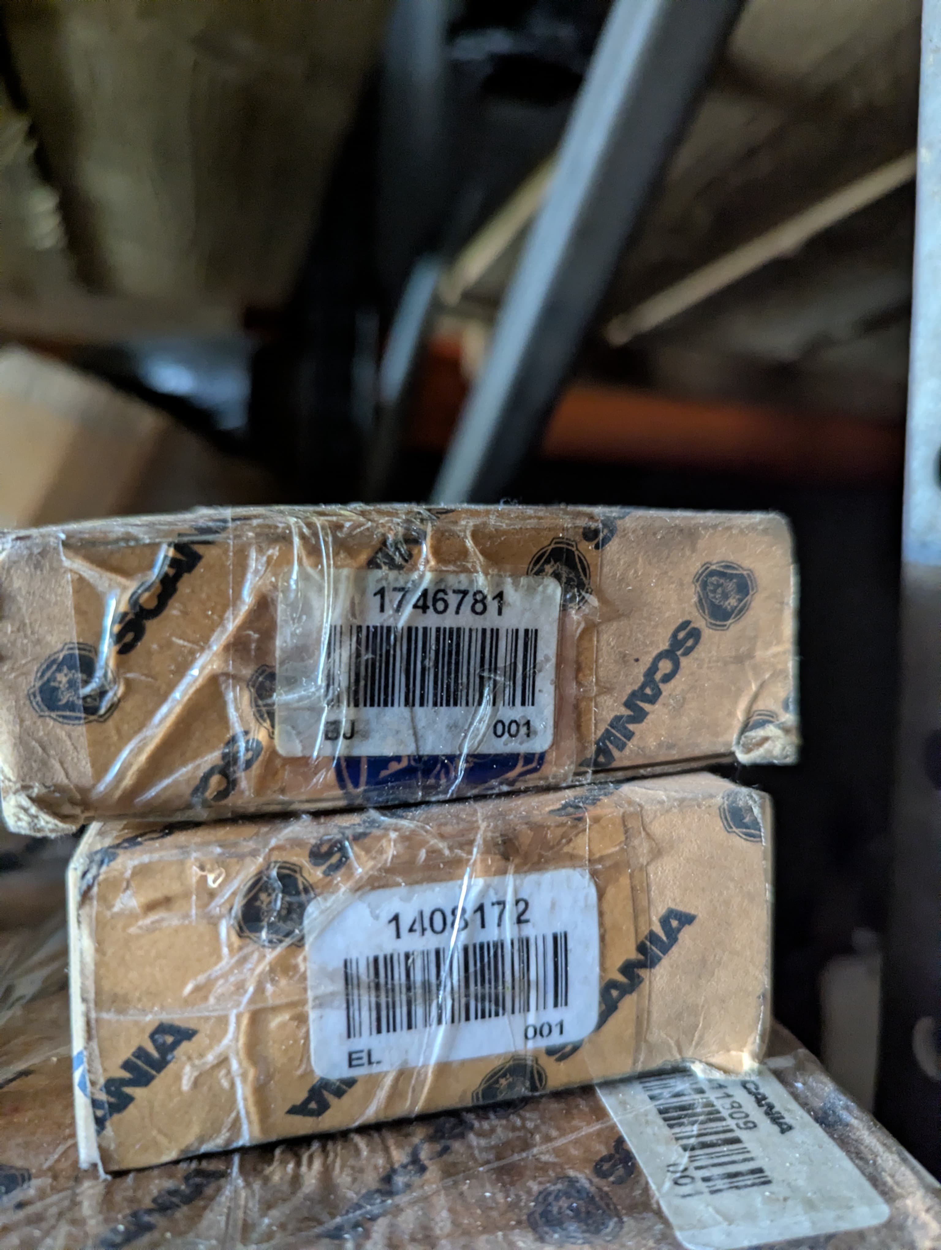 Игольчатый подшипник, балка моста · Scania