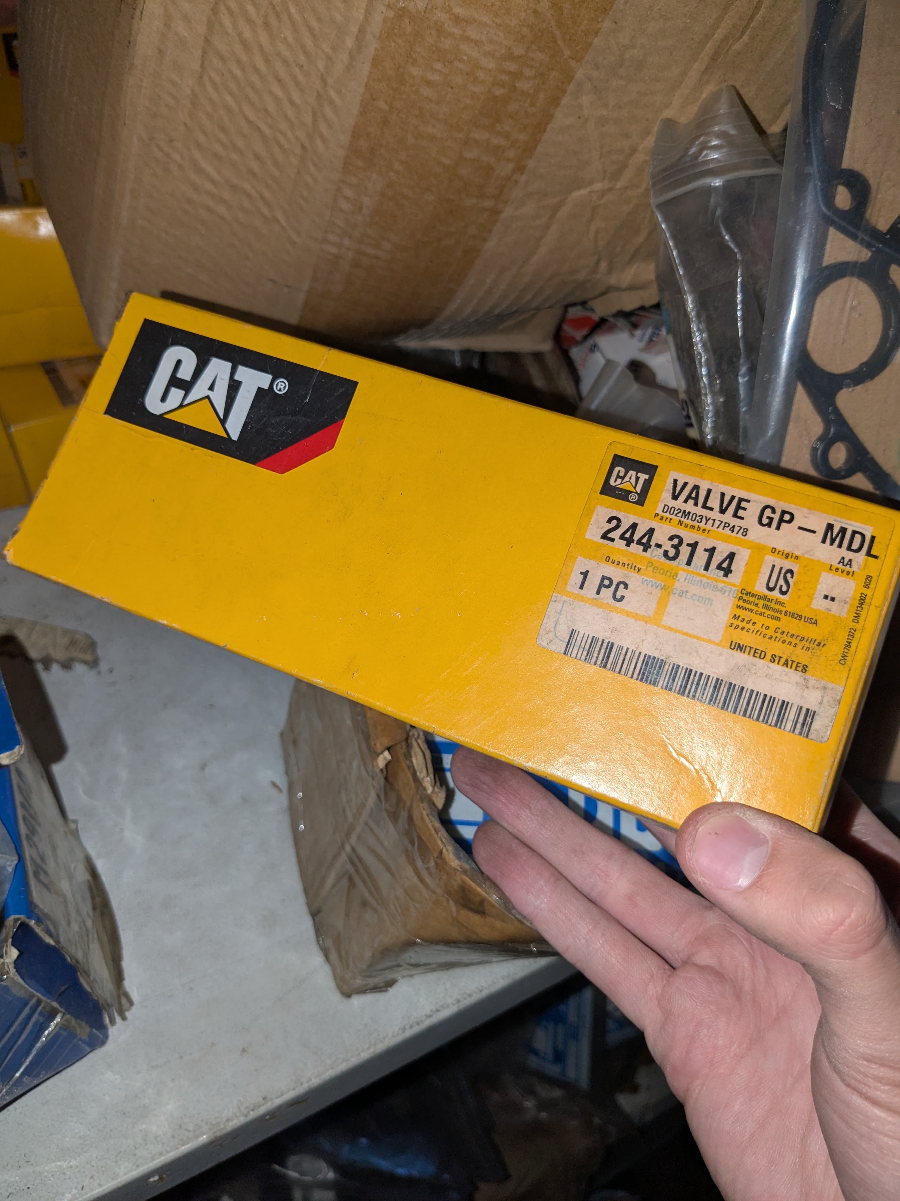 модулирующий клапан CAT