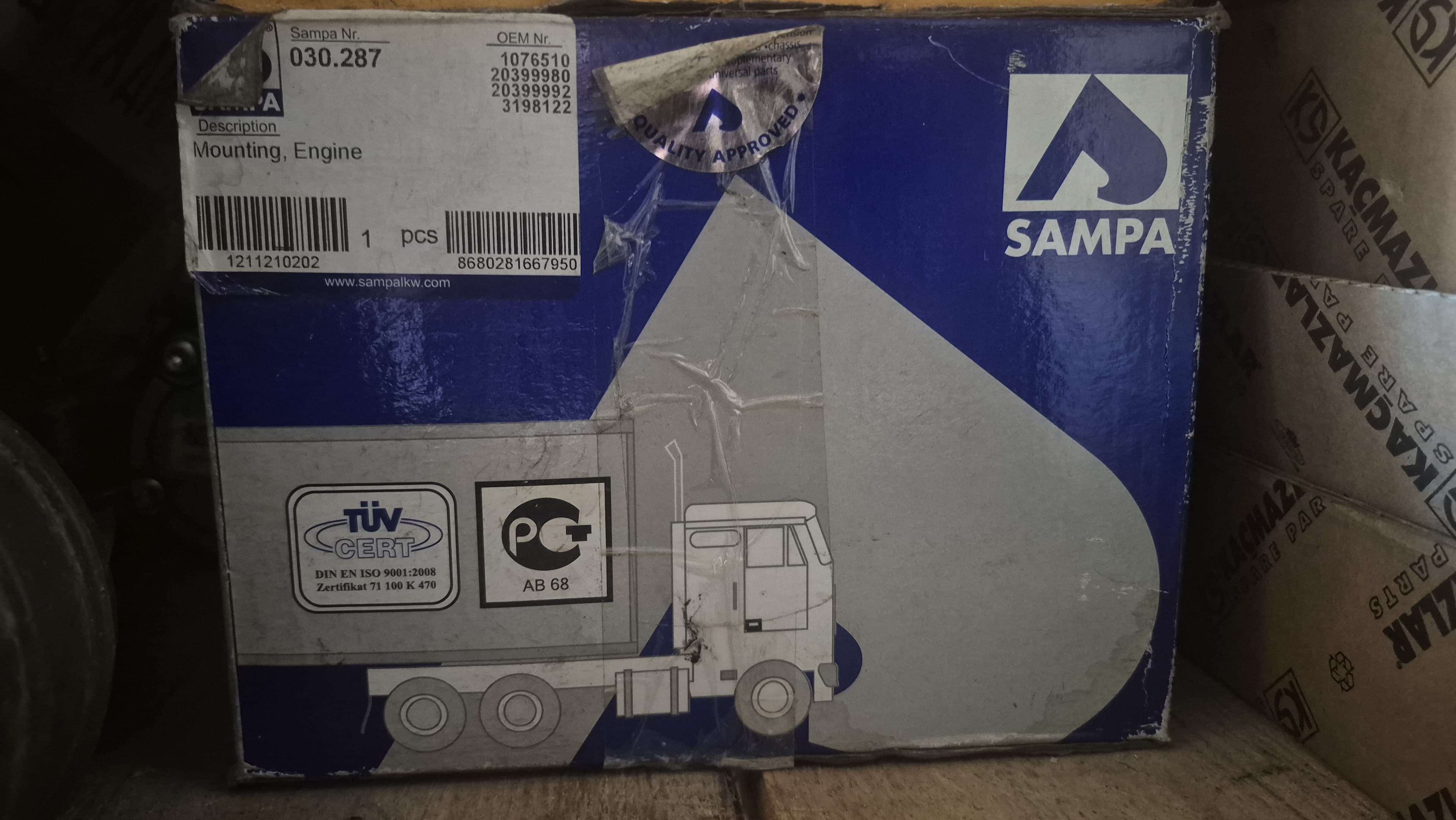 Sampa Подушка двигателя VOLVO
